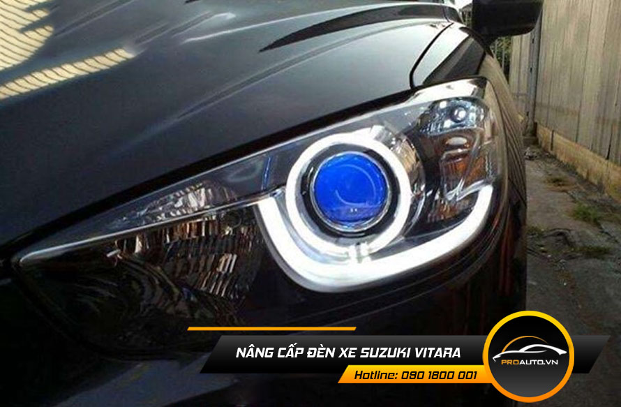Độ đèn xe Suzuki Vitara
