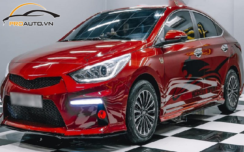 độ mâm hyundai Accent