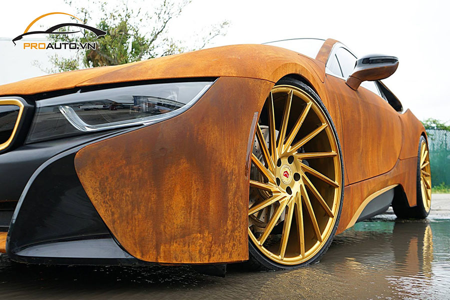 Độ mâm xe BMW i8 với phong cách thể thao độc đáo