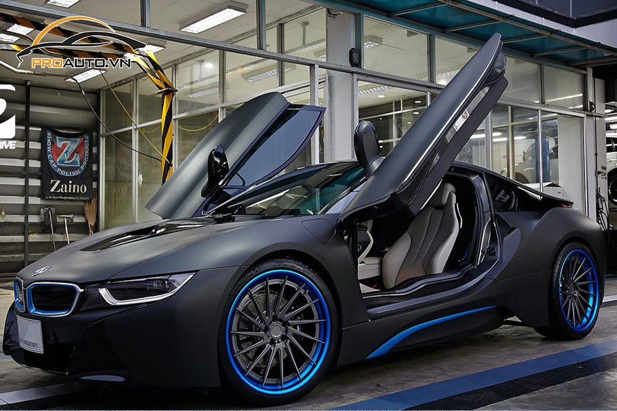 Kinh nghiệm độ mâm xe BMW i8