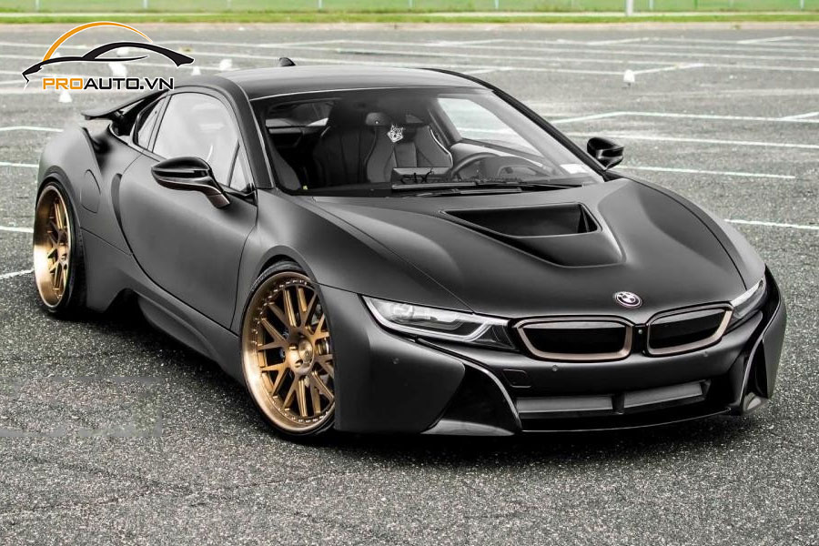 Độ mâm xe BMW i8 nâng tầm thẩm mỹ cho xe
