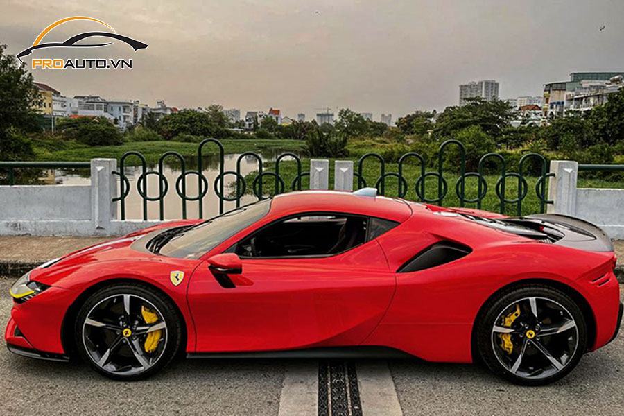 Độ mâm xe Ferrari SF90 Stradale với phong cách thể thao độc đáo