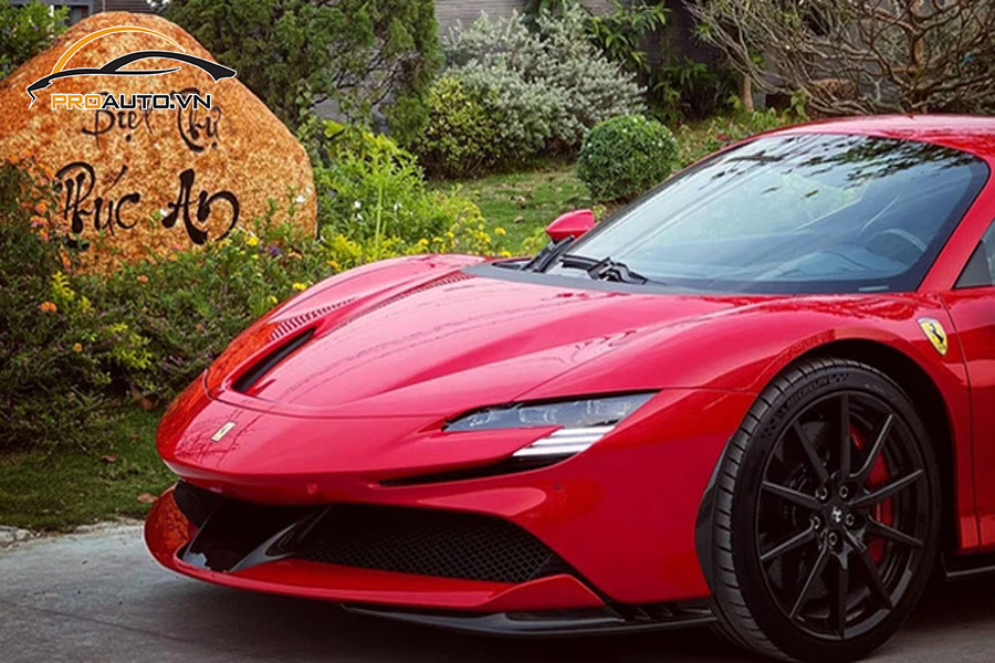 Độ mâm xe Ferrari SF90 Stradale nâng tầm thẩm mỹ cho xe