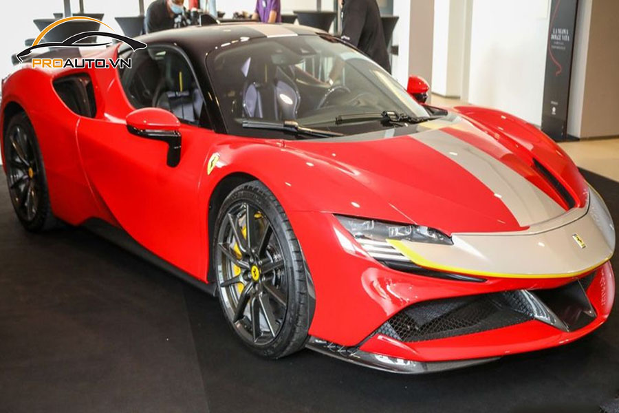 Độ mâm xe Ferrari SF90 Stradale mang đến nhiều tiện ích cho người dùng