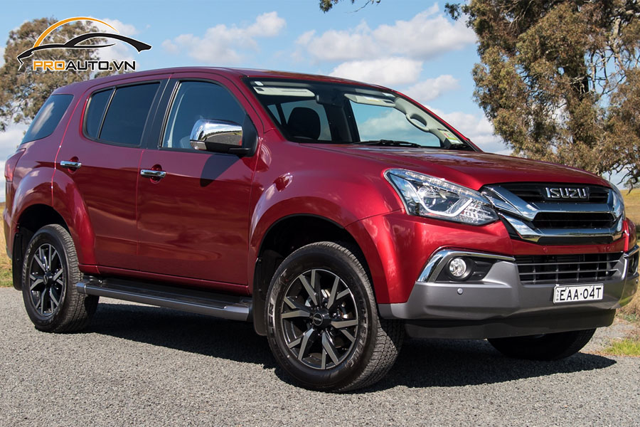 Độ mâm xe Isuzu MU-XB7 với phong cách thể thao độc đáo