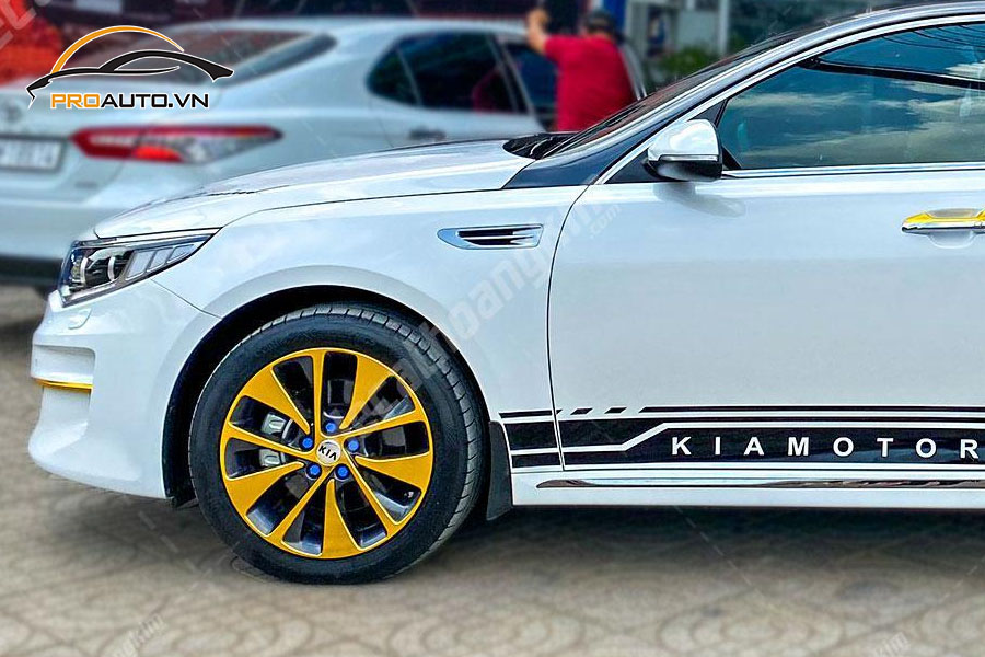 Kinh nghiệm độ mâm xe Kia Optima