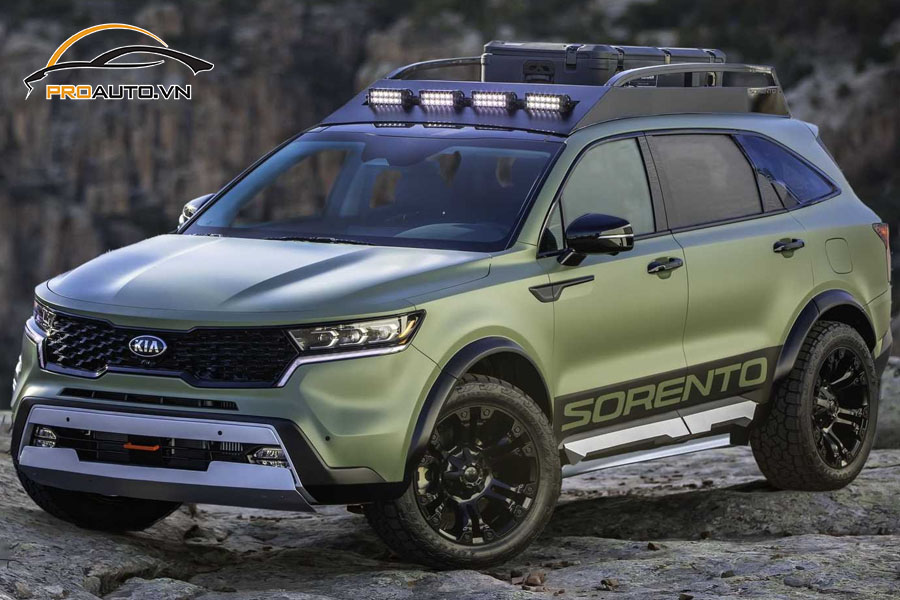 Độ mâm xe Kia Sorento nâng tầm thẩm mỹ cho xe