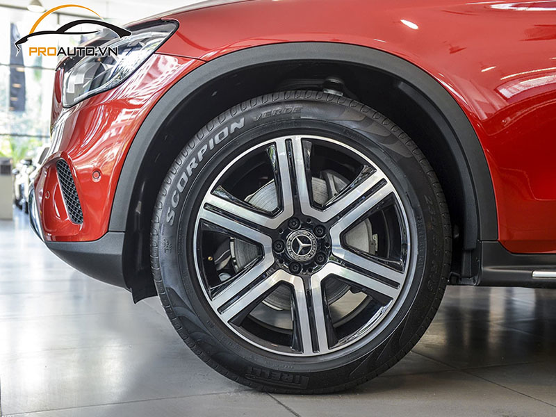 Các kiểu độ mâm xe Mercedes Benz GLC 200