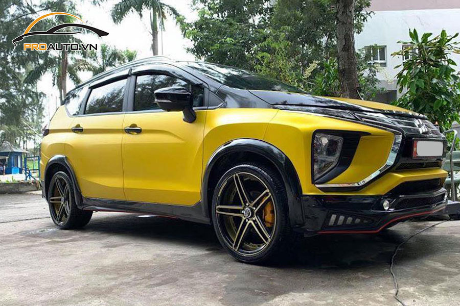 Độ mâm xe Mitsubishi Xpander Crossnâng tầm thẩm mỹ cho xe