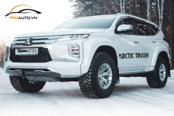 Độ mâm xe Mitsubishi Pajero Sport