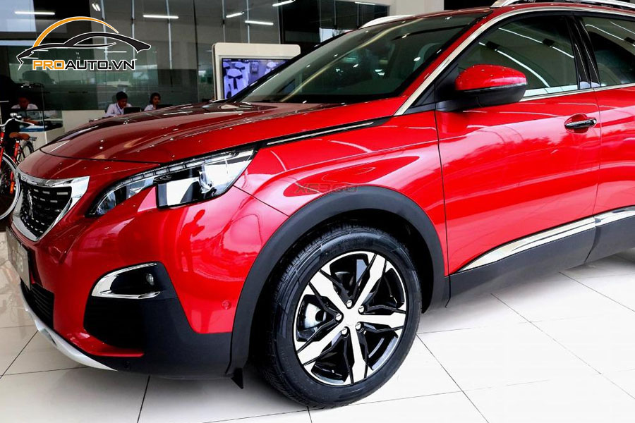 Độ mâm xe Peugeot 5008 sai cách dẫn đến nhiều rủi ro