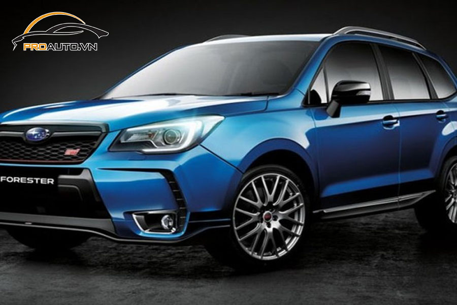 Độ mâm xe Subaru Forester với phong cách thể thao độc đáo