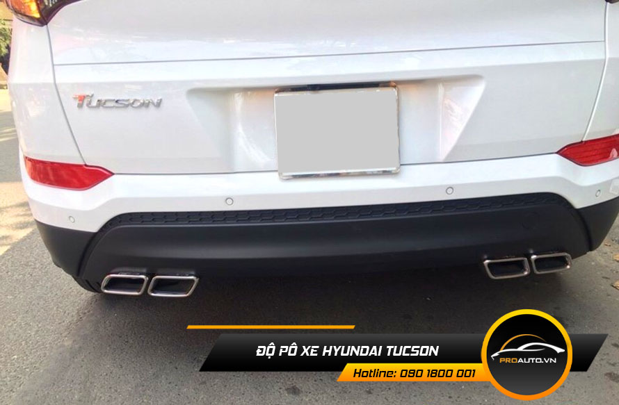 Độ pô xe Hyundai Tucson