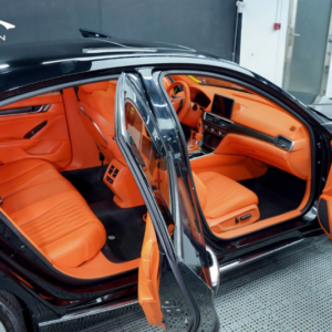  Đổi màu nội thất xe Honda Accord màu cam Hermes