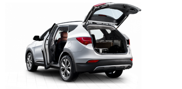 Độ Cốp Điện Xe Hyundai Santafe