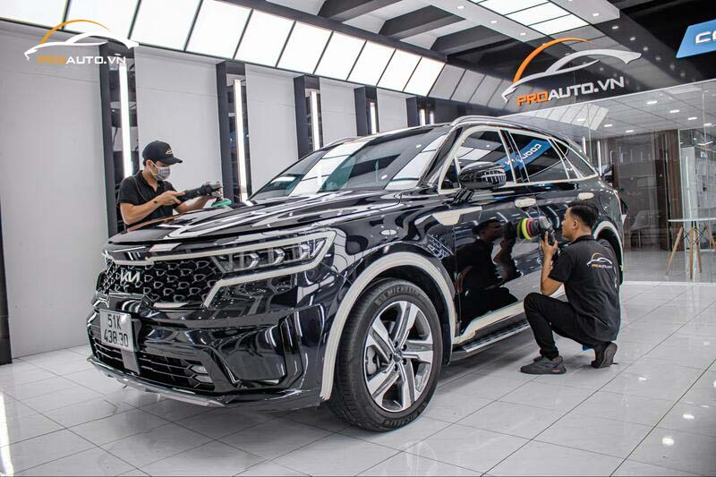 Kinh nghiệm phủ ceramic cho xe Volkswagen Viloran 