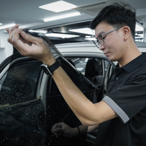 Lưu ý khi dán phim cách nhiệt xe Ford Ecosport