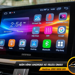 man hinh android xe isuzu dmax 1