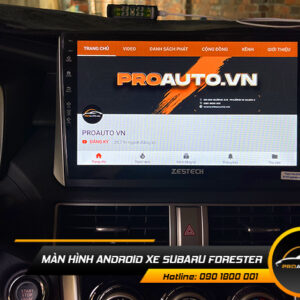 man hinh android xe suzuki forester 1