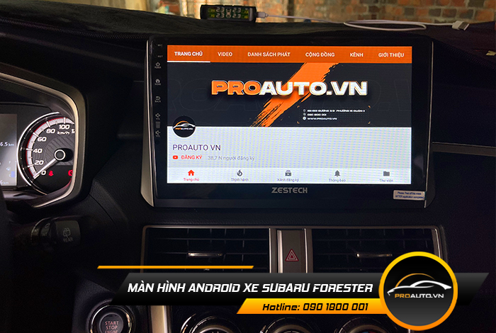 man hinh android xe suzuki forester
