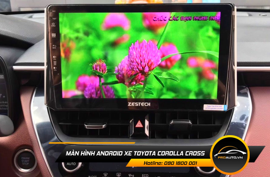 man hinh android xe toyota corolla cross