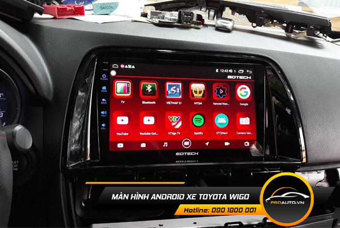 man hinh android xe toyota wigo