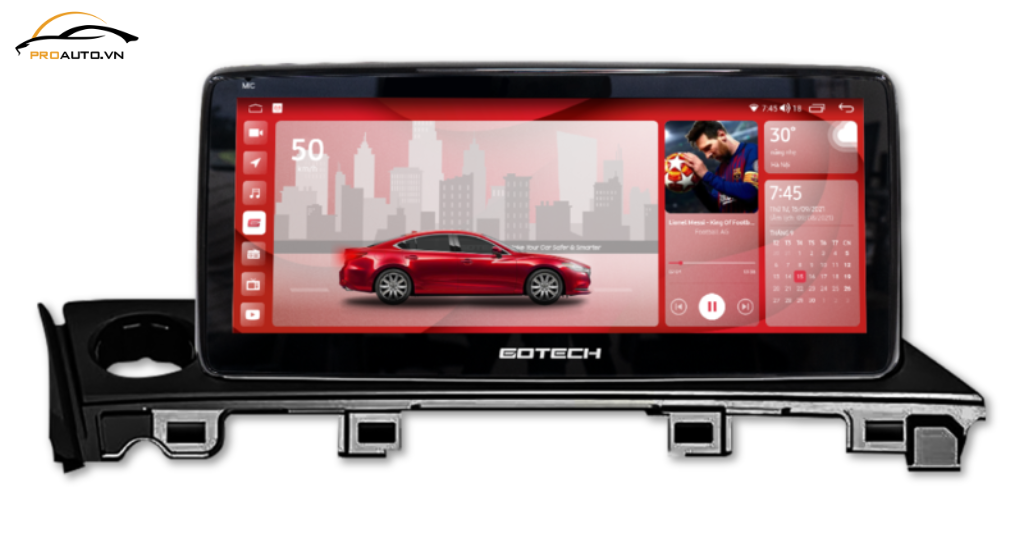 Màn hình Gotech GT Mazda Pro cho xe Mazda 6