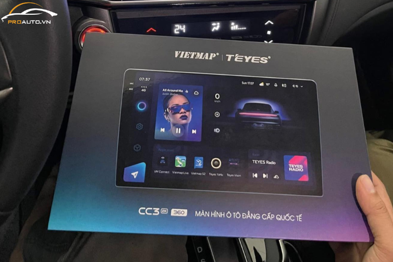 Màn hình Teyes CC3 2K 360 điều khiển bằng giọng nói