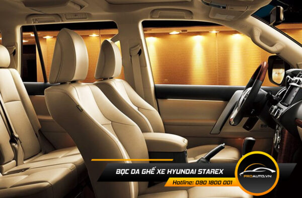 Bọc Da Xe Hyundai Starex