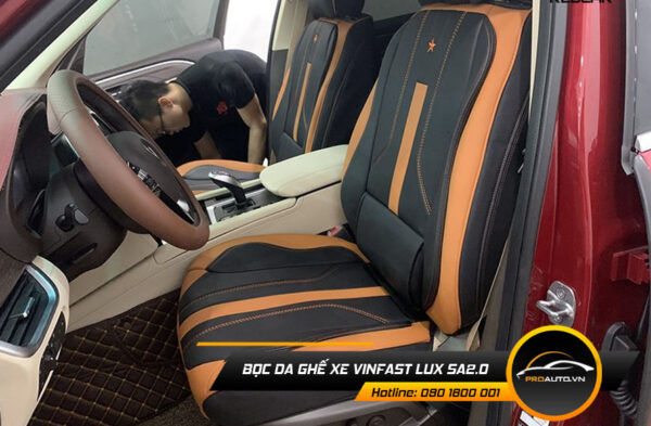 Bọc Da Xe Vinfast Lux SA2.0