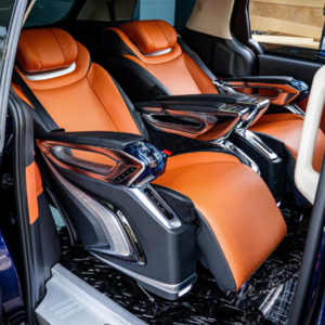 Mẫu ghế Limousine HongYi Crystal 4.0 Pro Max độ ghế Limousine Ford Explorer