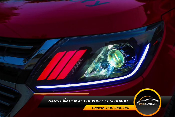 nang cap den xe chevrolet colorado