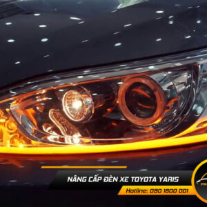 nang cap den xe toyota yaris 1