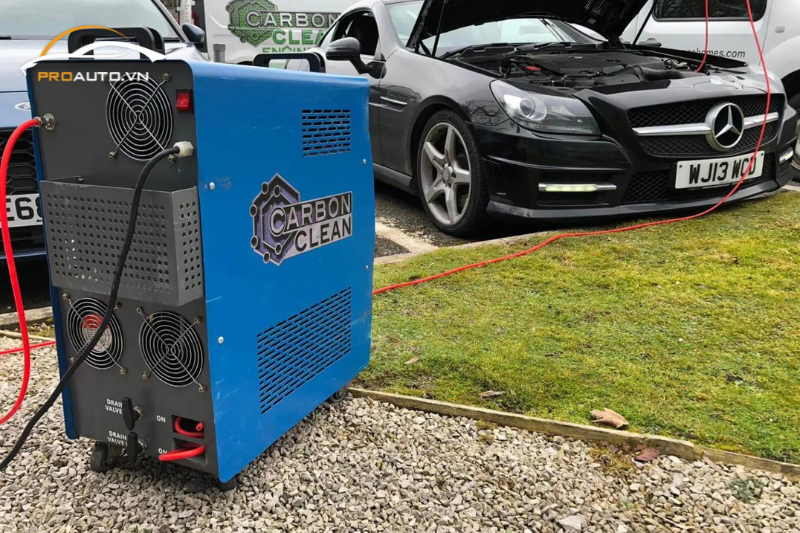 Những lợi ích mà máy Carbon Clean mang lại cho động cơ ô tô