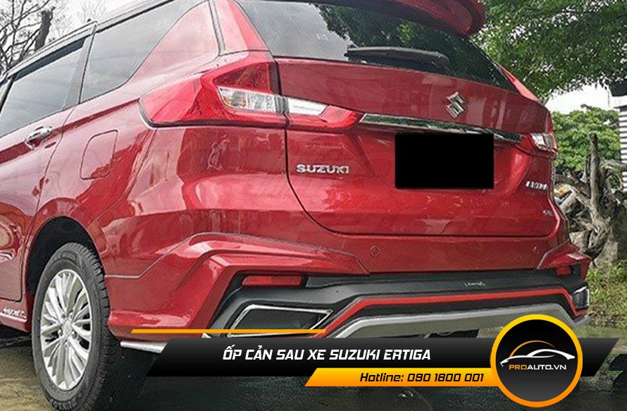 Ốp cản sau xe Suzuki Ertiga