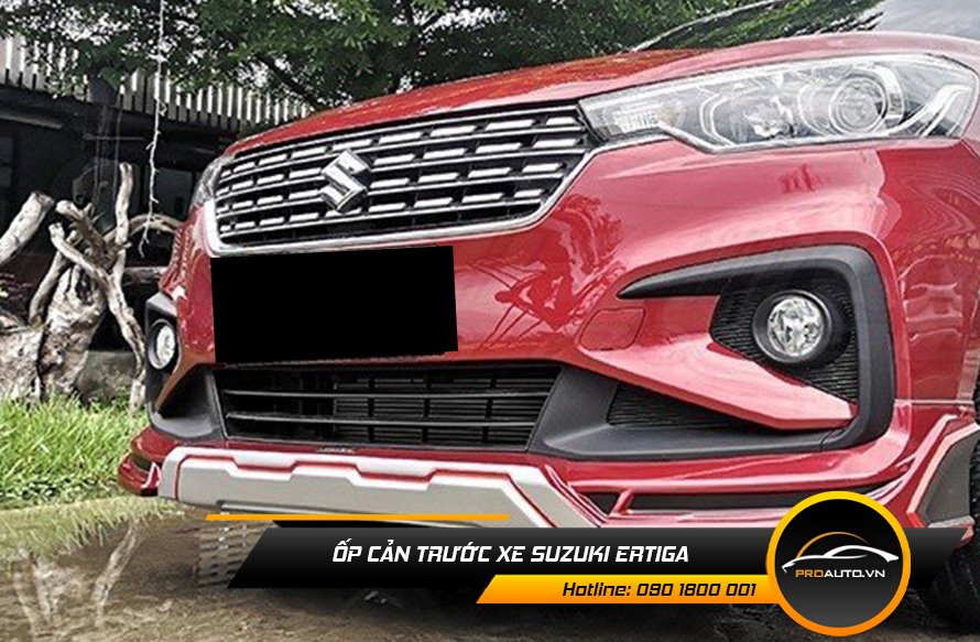Ốp cản trước xe Suzuki Ertiga