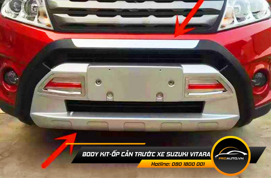 Ốp cản trước xe Suzuki Vitara