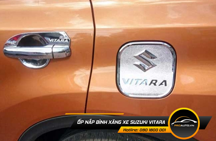 Ốp nắp bình xăng xe Suzuki Vitara