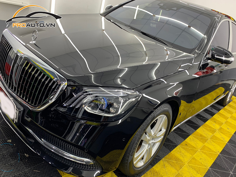 Phủ Ceramic Xe Mercedes Maybach