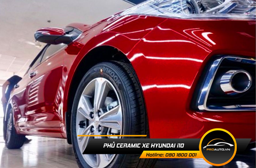 Phủ Ceramic xe Hyundai i10