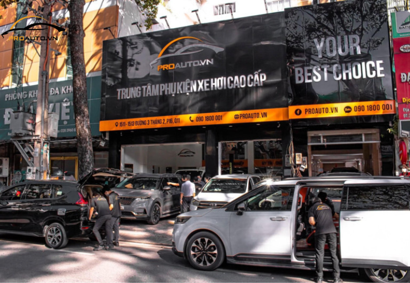 PROAUTO.VN – Trung tâm dán cách âm chống ồn xe Hyundai Palisade tại Quận 11 Tp HCM