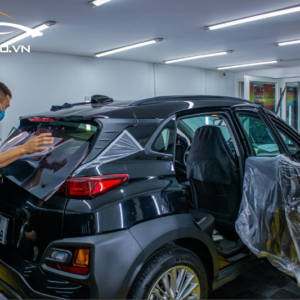 quy trinh dan phim cach nhiet xe vinfast lux a20 tai proautovn 1