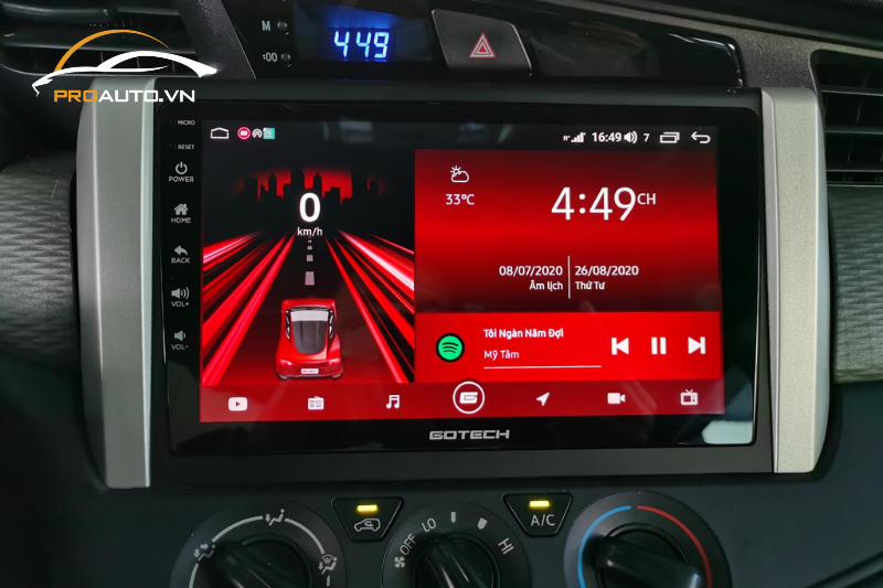 Thiết kế Màn Hình Gotech GT 13i