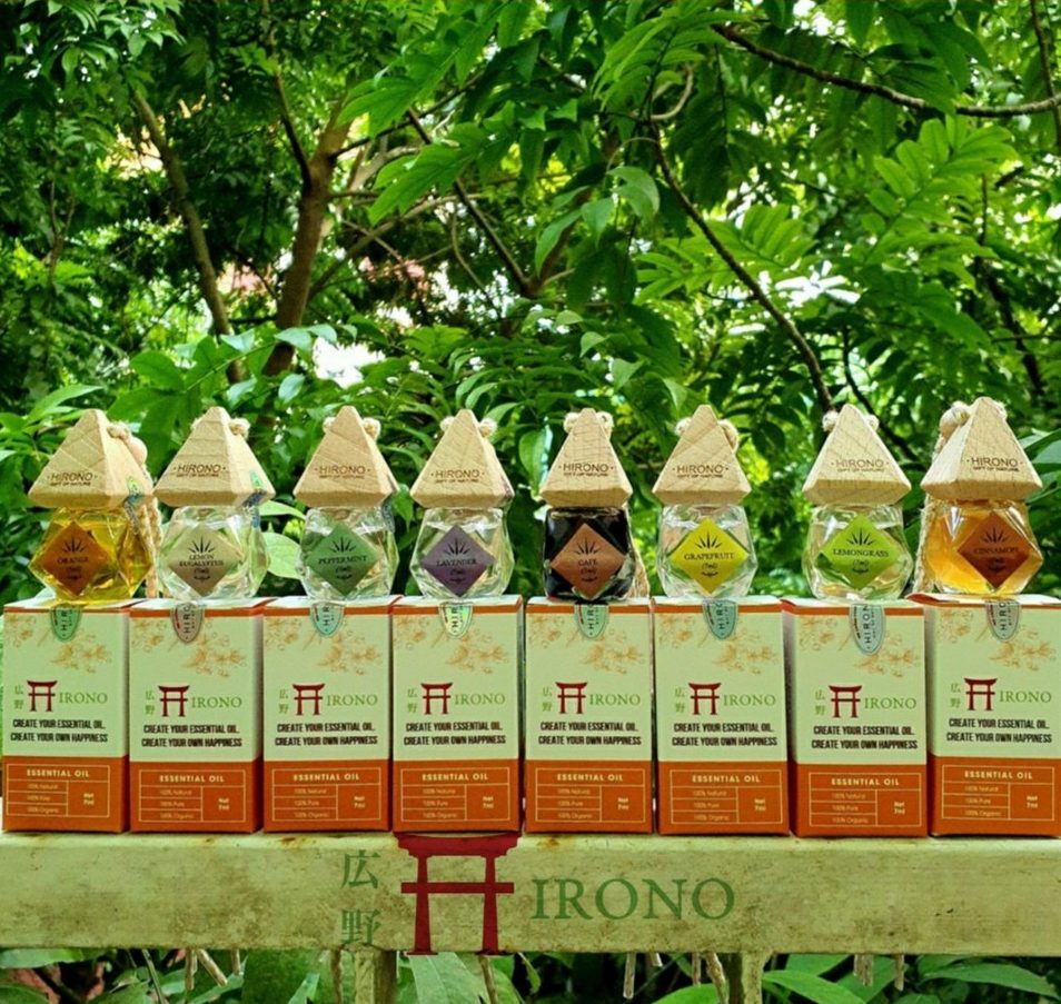 Nhiều mùi hương thư giãn, dễ chịu