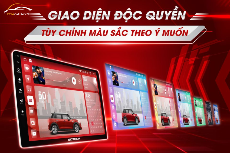 Tốc độ xử lý của màn hình Gotech GT 3i nhanh chóng hơn