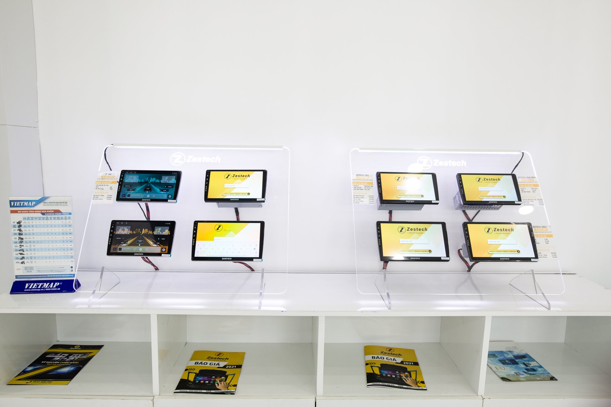 Trưng bài màn hình Android cho ô tô