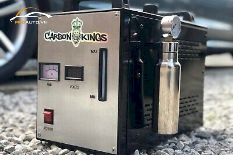 Vệ sinh buồng đốt bằng máy Carbon Clean