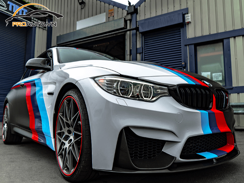 Dán wrap đổi màu BMW M Series