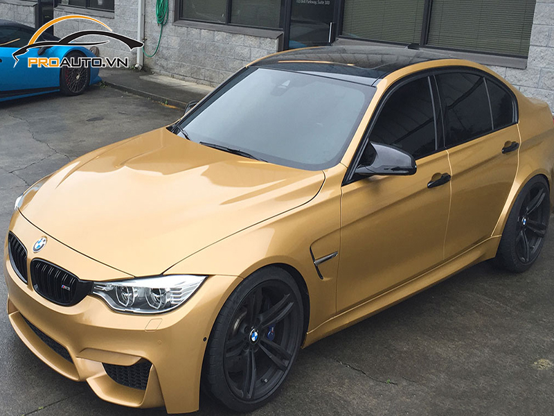 Wrap đổi màu xe BMW M Series