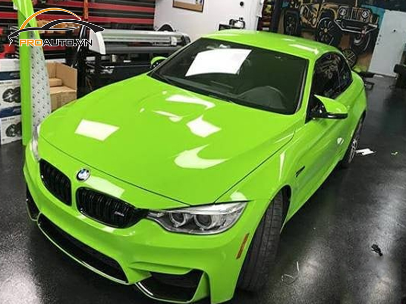 Dán wrap đổi màu xe BMW M Series